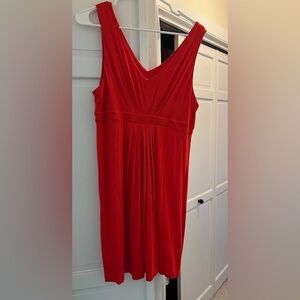 LOFT Vibrant Red Maxi Dress